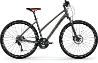 Centurion Crossline Pro 2000 Tour matt-gunmetal (rot/schwarz) 28" Trapez Centurion Crossline Pro 2000 Tour matt-gunmetal (rot/schwarz) 28" Trapez
