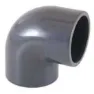 Cepex 01725 90º Pvc Ø225 Muffenbogen, Grey, One Size