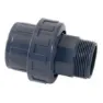 Cepex 02368 Ø2 1/2x2 1/2 Verschraubung Bsp Innengewinde X Außengewinde Epdm O-ring, Clear / grey, One Size