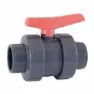 Cepex 02477 Ø90 Standard-kugelhahn Innengewinde Klebesockel O-ringe Aus Epdm Mit Schwarzem Punkt, Grey, One Size
