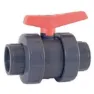 Cepex 02482 Ø1 1/2 Standard-kugelhahn Bsp Innengewinde O-ringe Aus Epdm Schwarzer Punkt, Grey, One Size