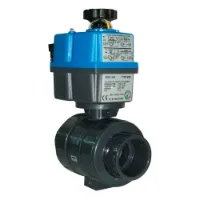 Cepex 31422 Ø25 Pvc-u Industriekugelhahn Ptfe-epdm Elektrisch Betätigt Ac/dc 80-240v