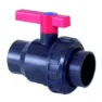 Cepex 36728 Ø110 ``uniblock´´ Kugelhahn Weibliche Lösungsmittel-steckdose Sitzverbindungen Hdpe O-ringe Epdm, Grey, One Size