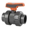 Cepex 37050 Pvc-u Ø1 1/4 Kugelhähne Standardsortiment Ptfe Epdm Bsp Innengewinde Schwarzer Punkt, Grey, One Size