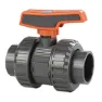 Cepex 37052 Pvc-u Ø2 Kugelhähne Standardserie Ptfe Epdm Bsp Innengewinde Schwarzer Punkt, Grey, One Size