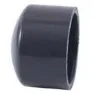 Cepex Pvc Ø140 Kappe Mit Klebemuffe, Grey, One Size