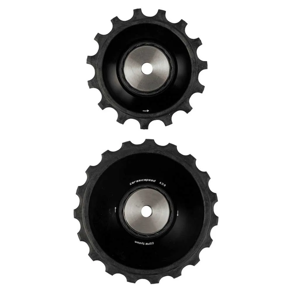 CeramicSpeed Alphadisc 15/19t Fahrrad-schaltröllchensatz, Black, One Size CeramicSpeed Alphadisc 15/19t Fahrrad-schaltröllchensatz, Black, One Size