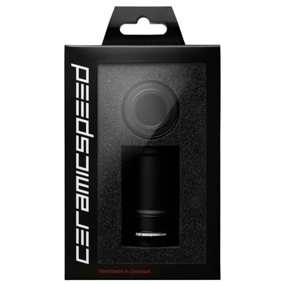 CeramicSpeed Ita Coated Lagerschalen, Black, 68mm CeramicSpeed Ita Coated Lagerschalen, Black, 68mm