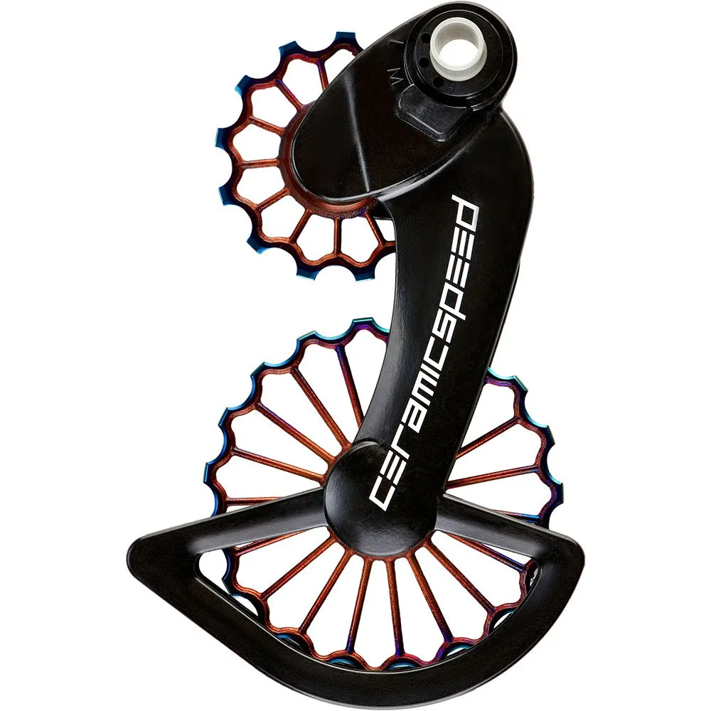 CeramicSpeed Ospw 3d Hollow Campagnolo 12s Stützradsystem, Black / oil slick, 13-19t