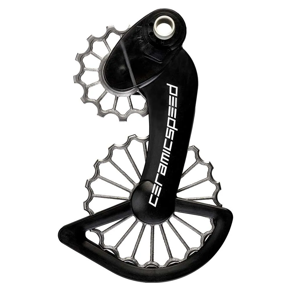 CeramicSpeed Ospw 3d Printed Campagnolo Mechanical/eps 11s Coated Stützradsystem, Black / silver, 13-19t CeramicSpeed Ospw 3d Printed Campagnolo Mechanical/eps 11s Coated Stützradsystem, Black / silver, 13-19t