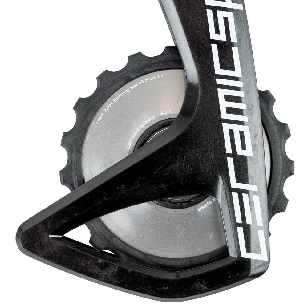 CeramicSpeed Ospw Rsalpha Shimano 7150 Team Logo Stützradsystem, Silver, One Size CeramicSpeed Ospw Rsalpha Shimano 7150 Team Logo Stützradsystem, Silver, One Size
