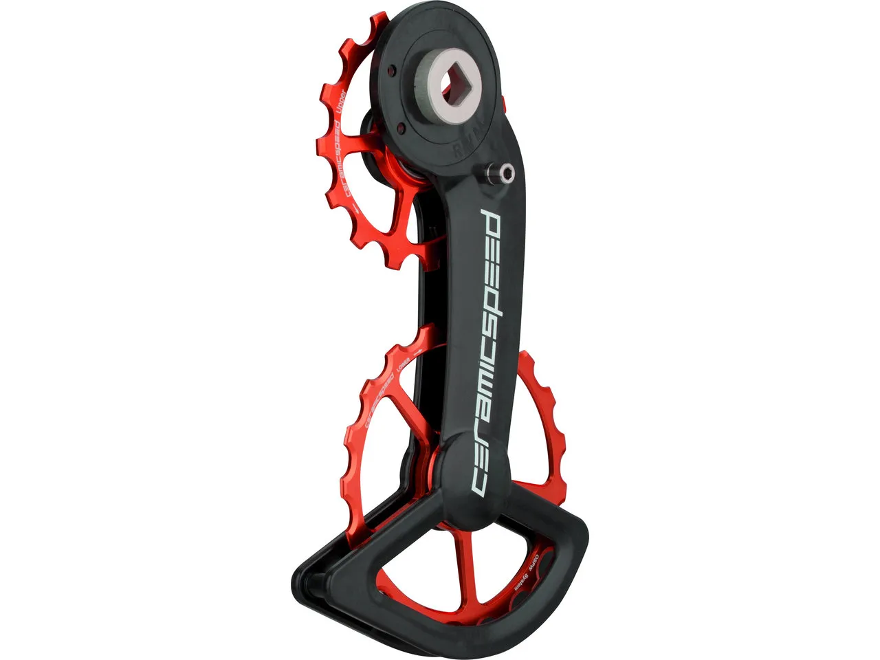CeramicSpeed OSPW Schalträdchen-System für SRAM Rival AXS, Rot, One Size