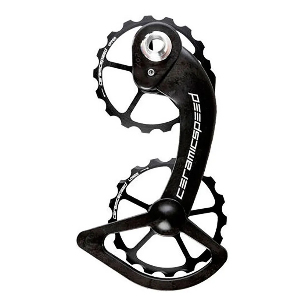CeramicSpeed Ospw Shimano 9000/6700 10/11s Coated Stützradsystem, Black, 17t CeramicSpeed Ospw Shimano 9000/6700 10/11s Coated Stützradsystem, Black, 17t