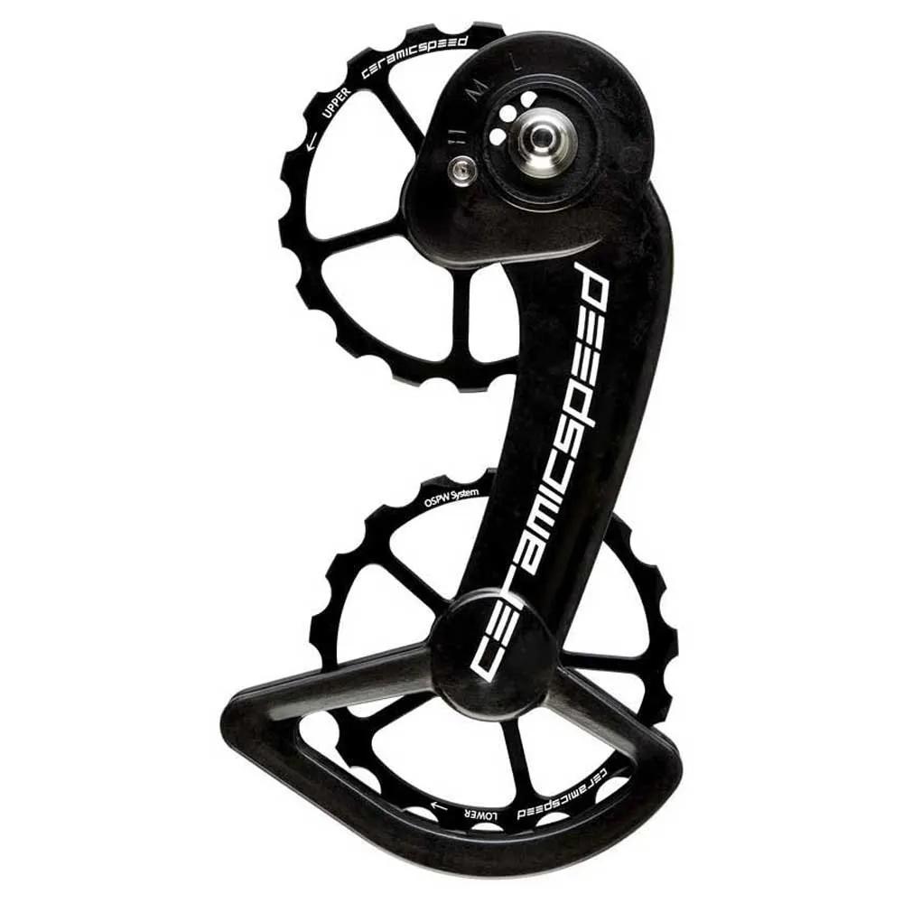 CeramicSpeed Ospw Sram Alternative Force1/rival1 T3 Clutch Coated Stützradsystem, Black, 14-18t CeramicSpeed Ospw Sram Alternative Force1/rival1 T3 Clutch Coated Stützradsystem, Black, 14-18t