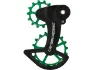 CeramicSpeed OSPW X Coated Schalträdchen-System SRAM Rival 1 T. 3 - Limited Edition, Grün, one_size