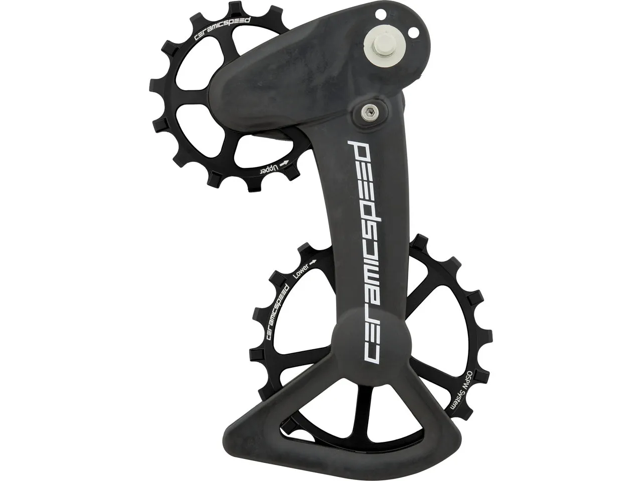 CeramicSpeed OSPW X Schalträdchen-System für Shimano XT / XTR 1x12-fach, Schwarz, one_size