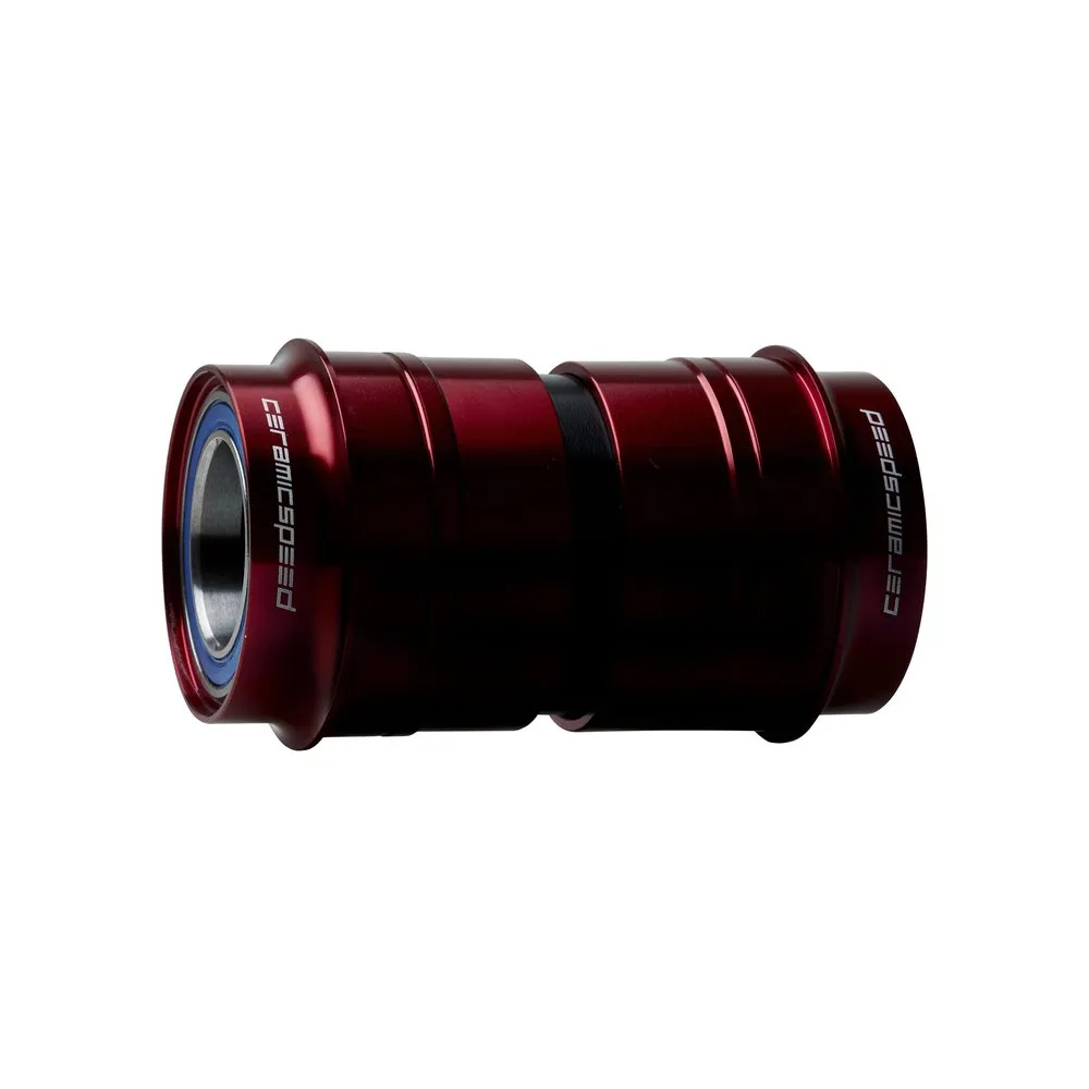 CeramicSpeed Pf30 Shimano Coated 46x68 Sh. . Rotor 24 Mm Tretlager, Red, One Size CeramicSpeed Pf30 Shimano Coated 46x68 Sh. . Rotor 24 Mm Tretlager, Red, One Size