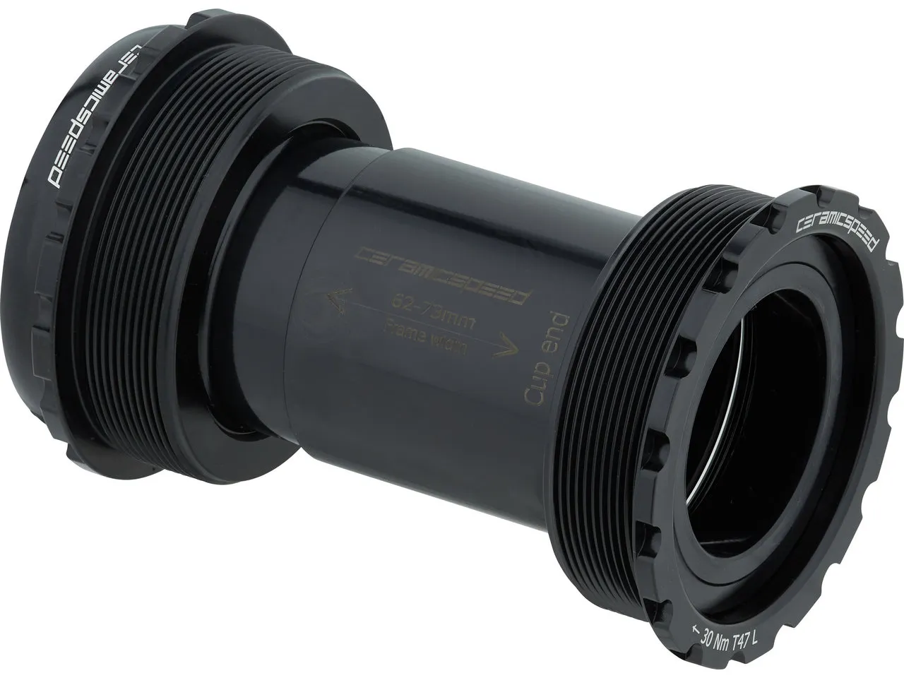 CeramicSpeed SRAM DUB Innenlager, Black, T47a CeramicSpeed SRAM DUB Innenlager, Black, T47a