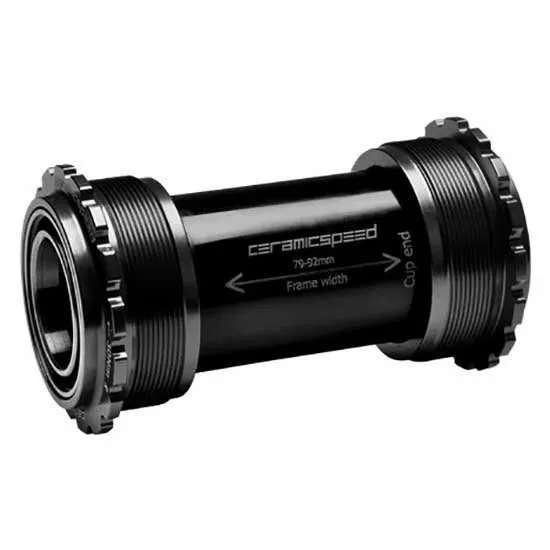 CeramicSpeed T45 Campagnolo Ut Coated Tretlager, Black, 82.5mm CeramicSpeed T45 Campagnolo Ut Coated Tretlager, Black, 82.5mm