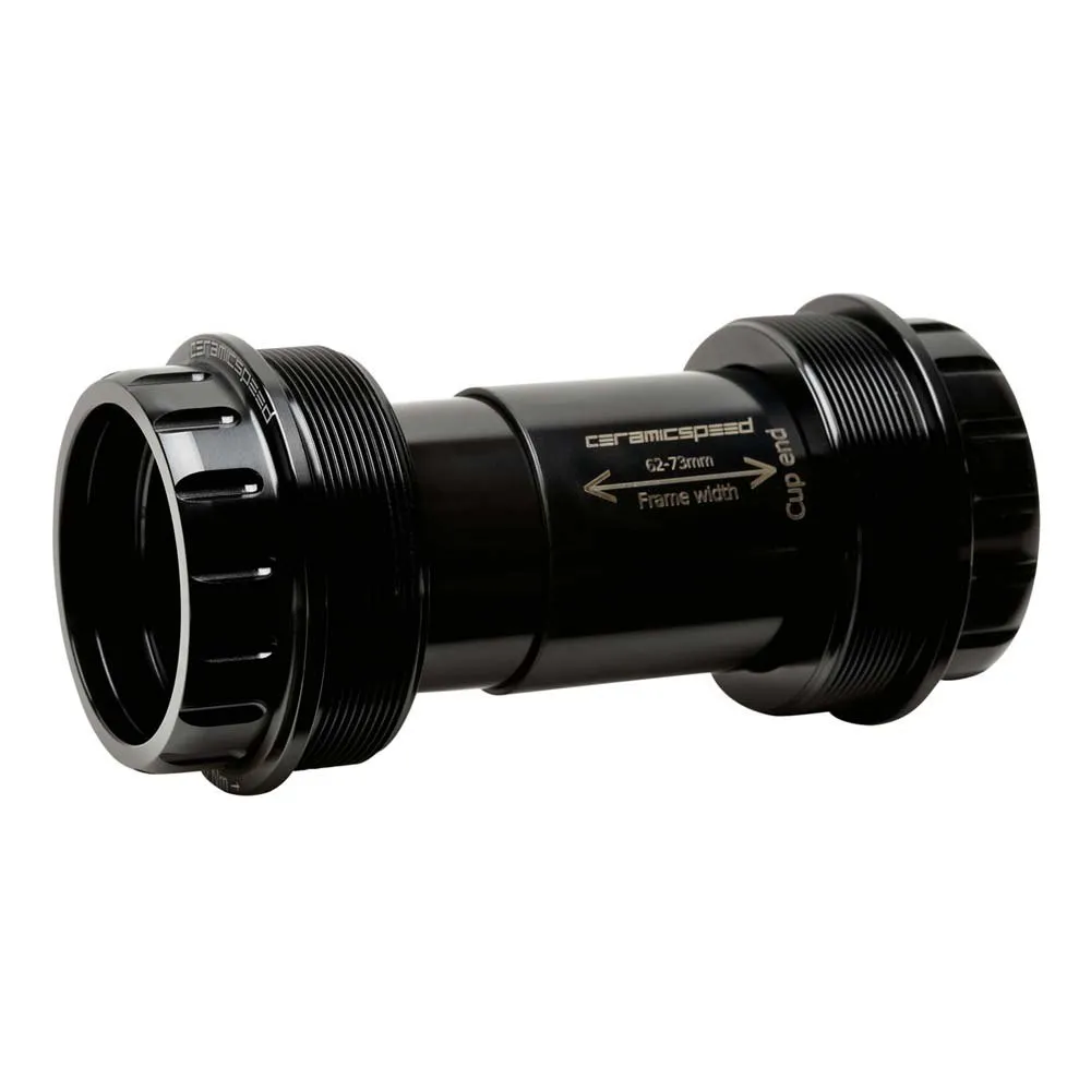 CeramicSpeed T47/68 Campagnolo Ut Coated Lagerschalen, Black, 68mm CeramicSpeed T47/68 Campagnolo Ut Coated Lagerschalen, Black, 68mm