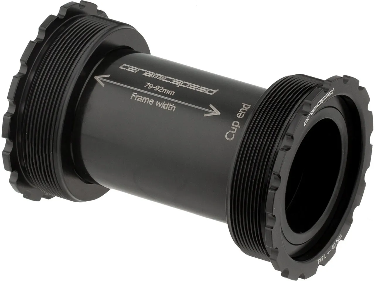 CeramicSpeed T47/86 SRAM DUB Road Innenlager, Black, T47 CeramicSpeed T47/86 SRAM DUB Road Innenlager, Black, T47