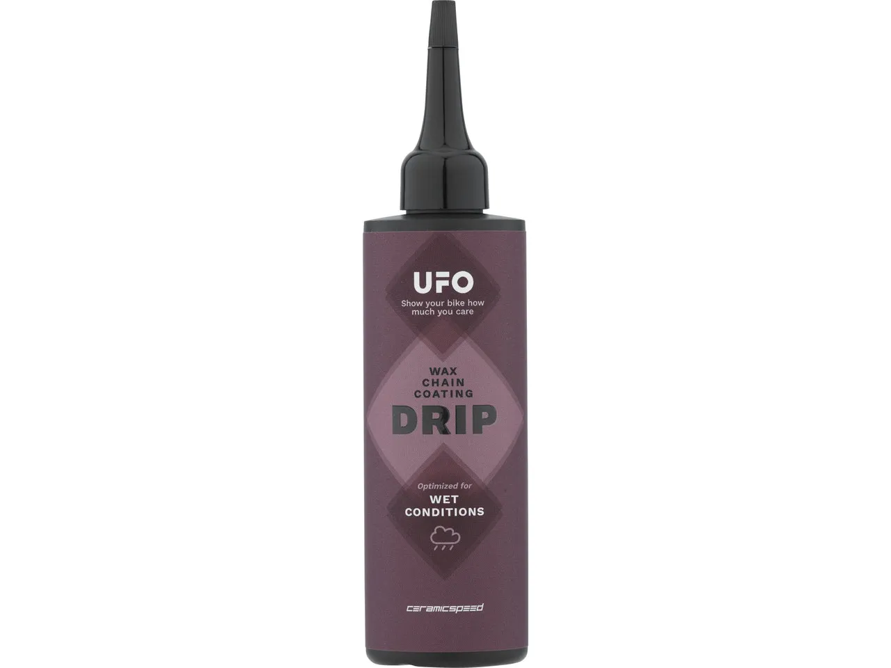CeramicSpeed UFO Drip Wet Conditions Kettenwachs, Black, One Size CeramicSpeed UFO Drip Wet Conditions Kettenwachs, Black, One Size