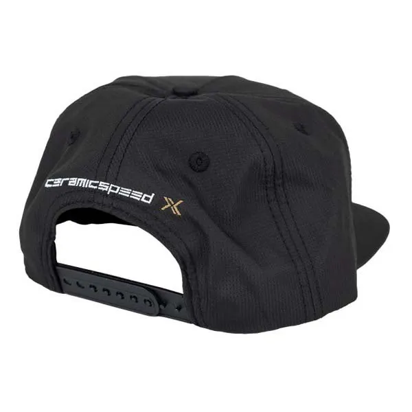 CeramicSpeed X Snapback-cap, Black