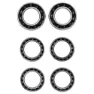 CeramicSpeed Zipp 4 Lager, Black, One Size