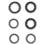 CeramicSpeed Zipp-9 Coated Lager, Silver, One Size