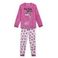 Cerda Group Coral Fleece Disney Alicia Langarm-pyjama Cerda Group Coral Fleece Disney Alicia Langarm-pyjama