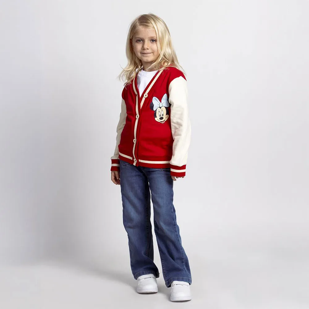 Cerda Group Cotton Brushed Baseball Minnie Jacke Cerda Group Cotton Brushed Baseball Minnie Jacke