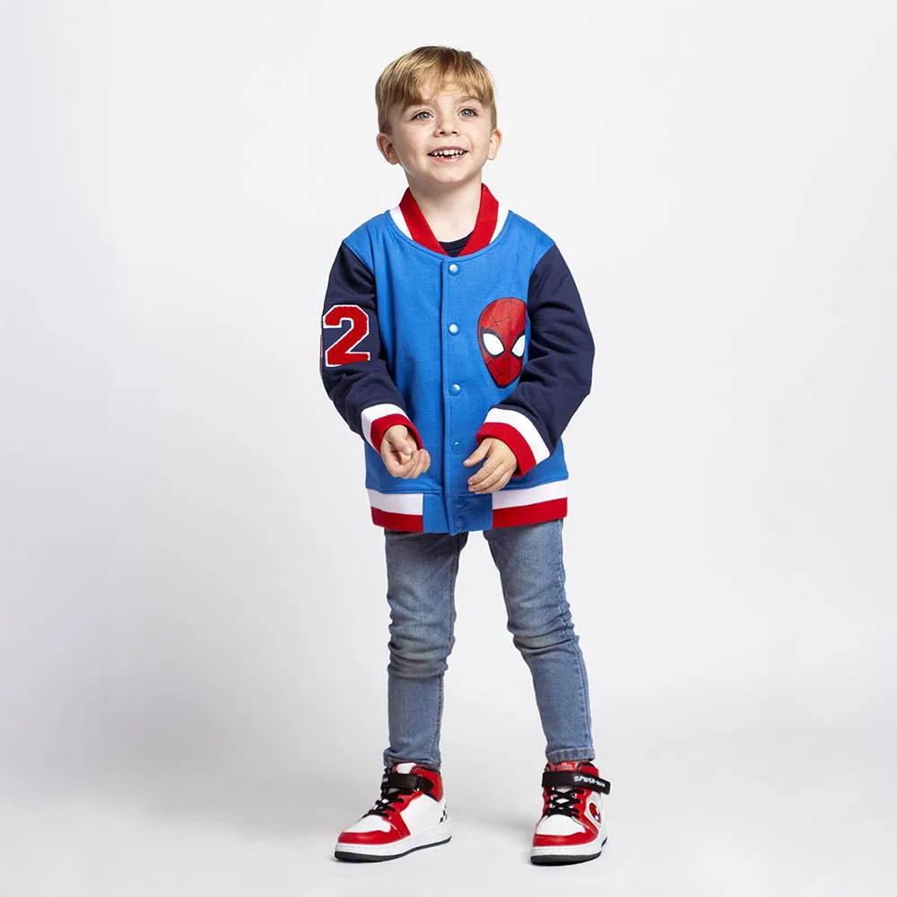 Cerda Group Cotton Brushed Baseball Spiderman Jacke Cerda Group Cotton Brushed Baseball Spiderman Jacke