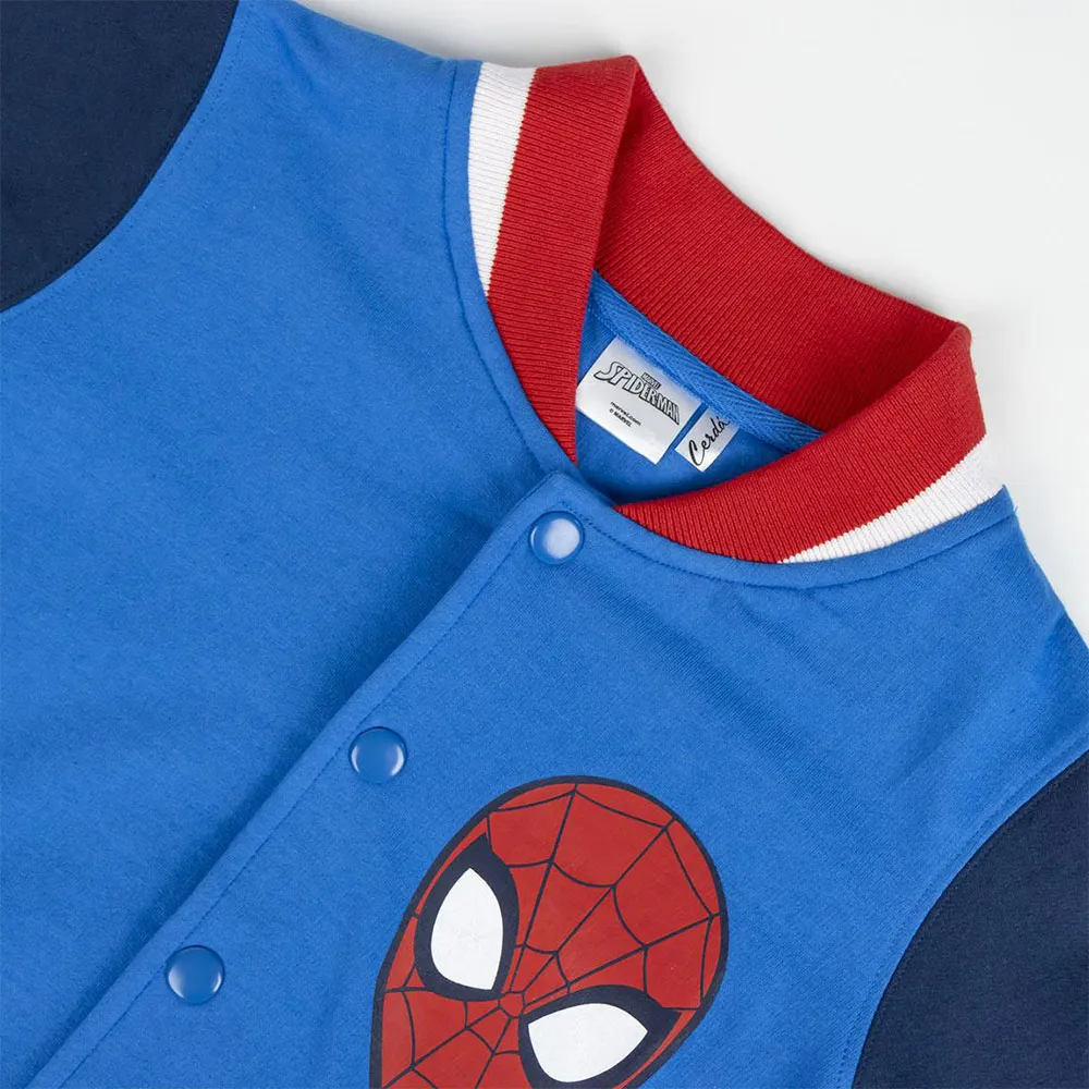Cerda Group Cotton Brushed Baseball Spiderman Jacke Cerda Group Cotton Brushed Baseball Spiderman Jacke