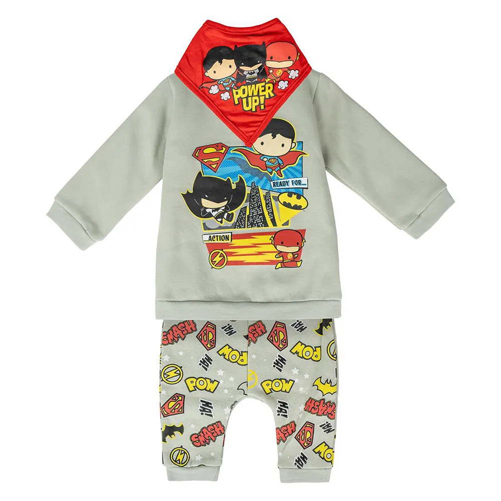 Cerda Group Cotton Brushed Justice League Baby Trainingsanzug 3 Stücke Cerda Group Cotton Brushed Justice League Baby Trainingsanzug 3 Stücke