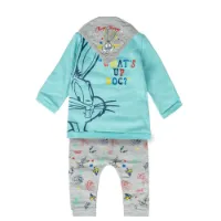 Cerda Group Cotton Brushed Looney Tunes Baby Trainingsanzug 3 Stücke