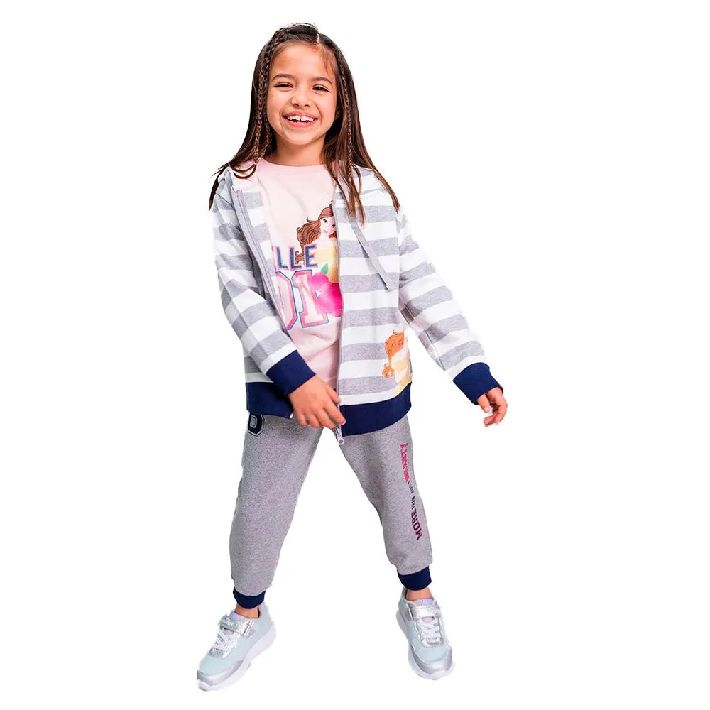 Cerda Group Cotton Brushed Princess Trainingsanzug 3 Stücke Cerda Group Cotton Brushed Princess Trainingsanzug 3 Stücke