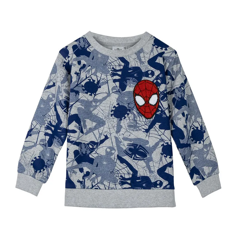 Cerda Group Cotton Brushed Spiderman Sweatshirt