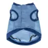 Cerda Group Cotton Brushed Stitch Hundejacke, Blue, XXS