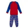 Cerda Group Fleece Applications Spidey Langarm-pyjama, Blue, 4Y