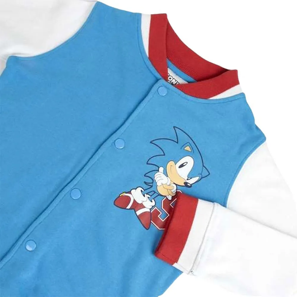 Cerda Group Gebürstete Baumwoll-baseball-sonic-jacke Cerda Group Gebürstete Baumwoll-baseball-sonic-jacke