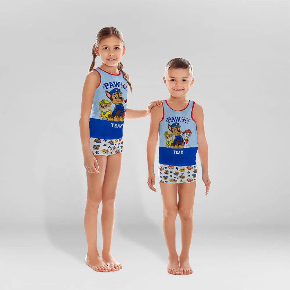 Cerda Group Helfer Auf Vier Pfoten Ärmelloser Pyjama, Blue, 6Y Cerda Group Helfer Auf Vier Pfoten Ärmelloser Pyjama, Blue, 6Y