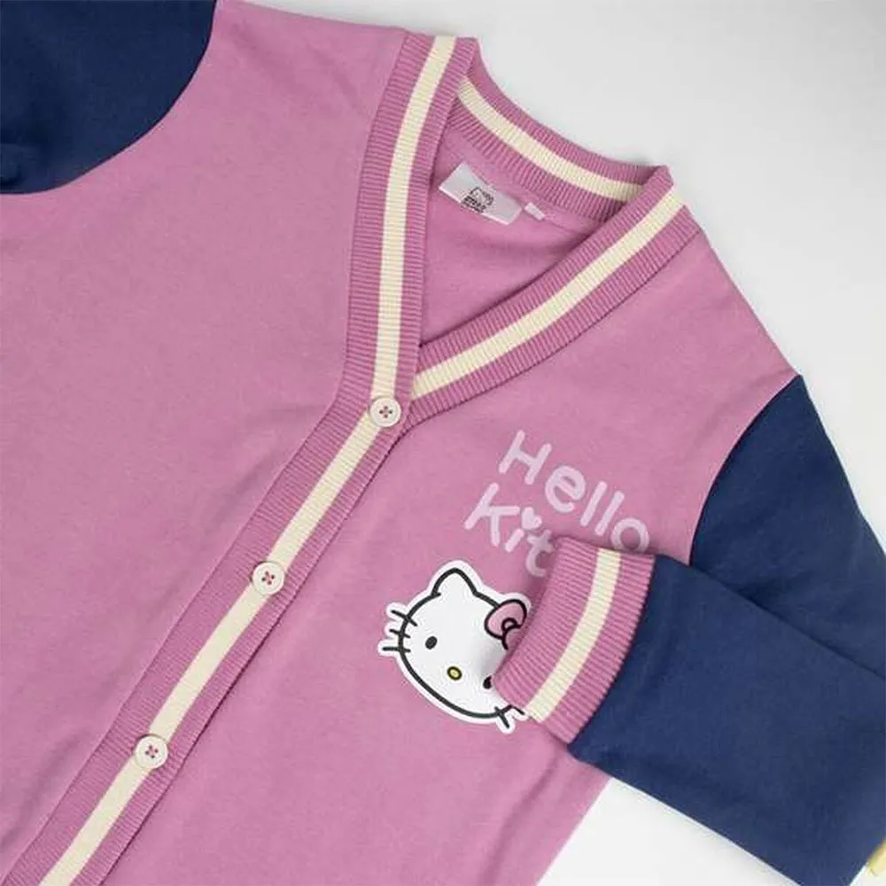 Cerda Group Hello Kitty Gebürstete Baumwoll-baseballjacke, Multicolor, 5Y Cerda Group Hello Kitty Gebürstete Baumwoll-baseballjacke, Multicolor, 5Y