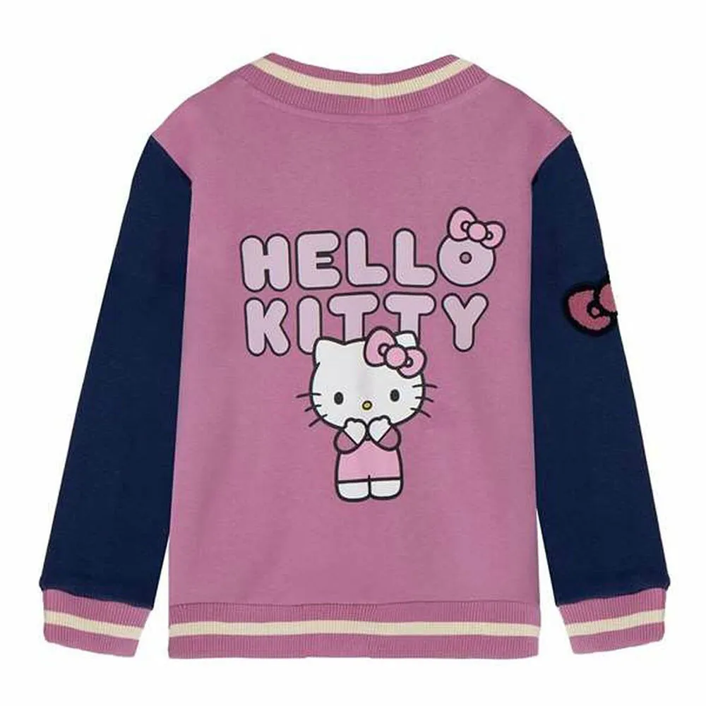 Cerda Group Hello Kitty Gebürstete Baumwoll-baseballjacke, Multicolor, 5Y Cerda Group Hello Kitty Gebürstete Baumwoll-baseballjacke, Multicolor, 5Y