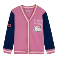Cerda Group Hello Kitty Gebürstetes Baseball-sweatshirt Cerda Group Hello Kitty Gebürstetes Baseball-sweatshirt