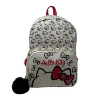 Cerda Group Hello Kitty Weißer Mini-rucksack Mit Mosaikmuster 25 Cm Cerda Group Hello Kitty Weißer Mini-rucksack Mit Mosaikmuster 25 Cm