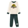 Cerda Group Jurassic Park Langarm-pyjama, White / green, 5Y