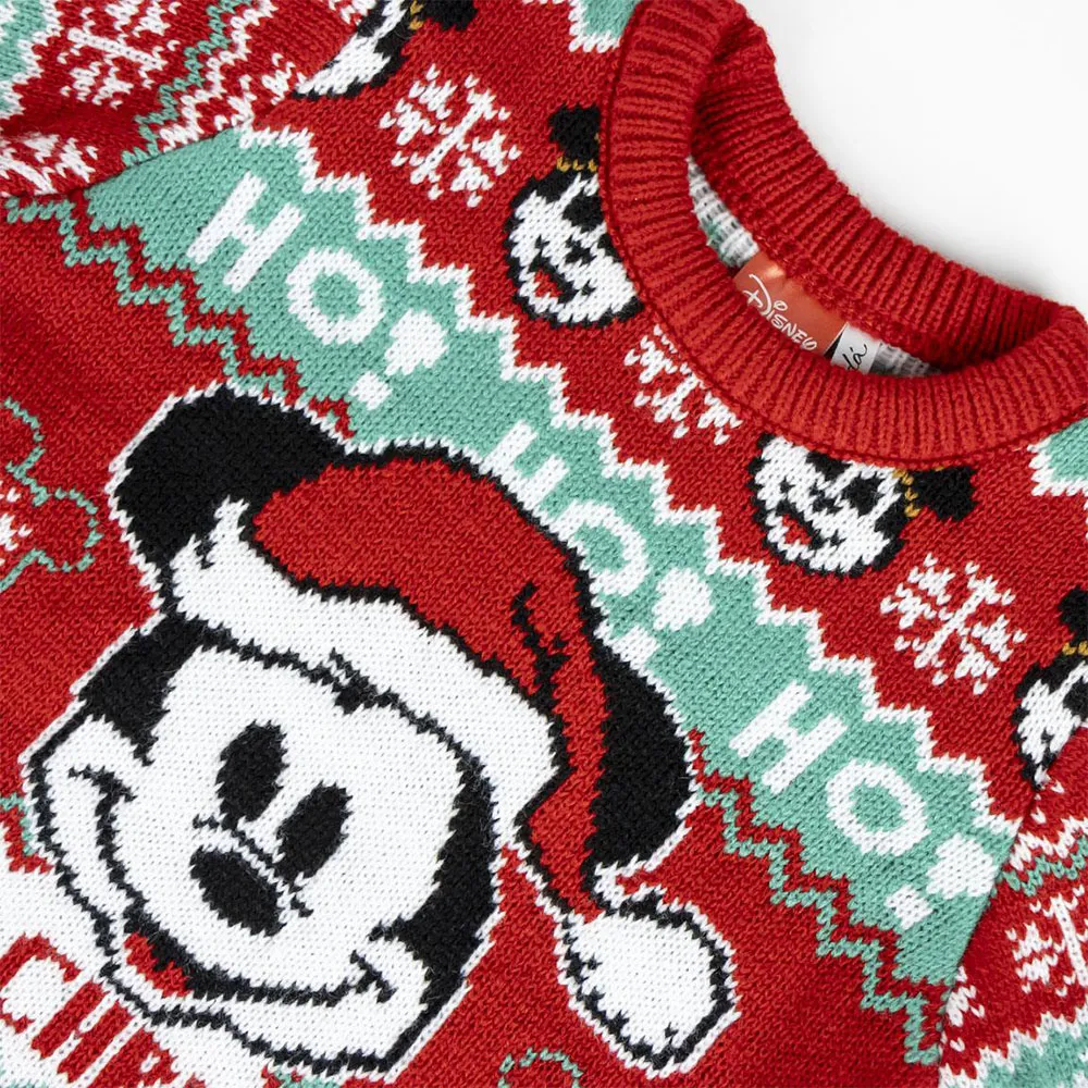 Cerda Group Knitted Christmas Mickey Pullover Cerda Group Knitted Christmas Mickey Pullover