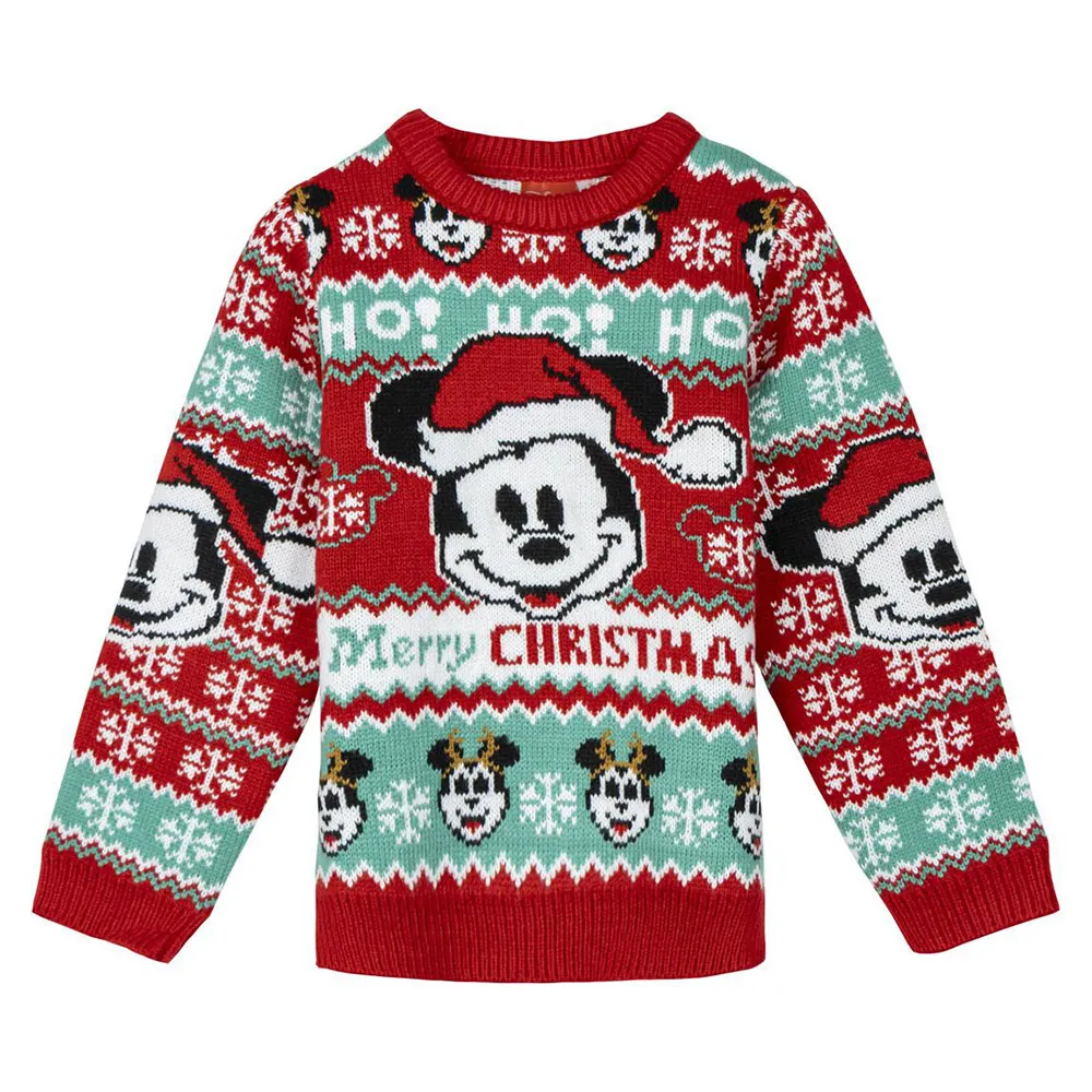 Cerda Group Knitted Christmas Mickey Pullover Cerda Group Knitted Christmas Mickey Pullover