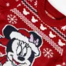 Cerda Group Knitted Christmas Minnie Pullover, Red, 6Y