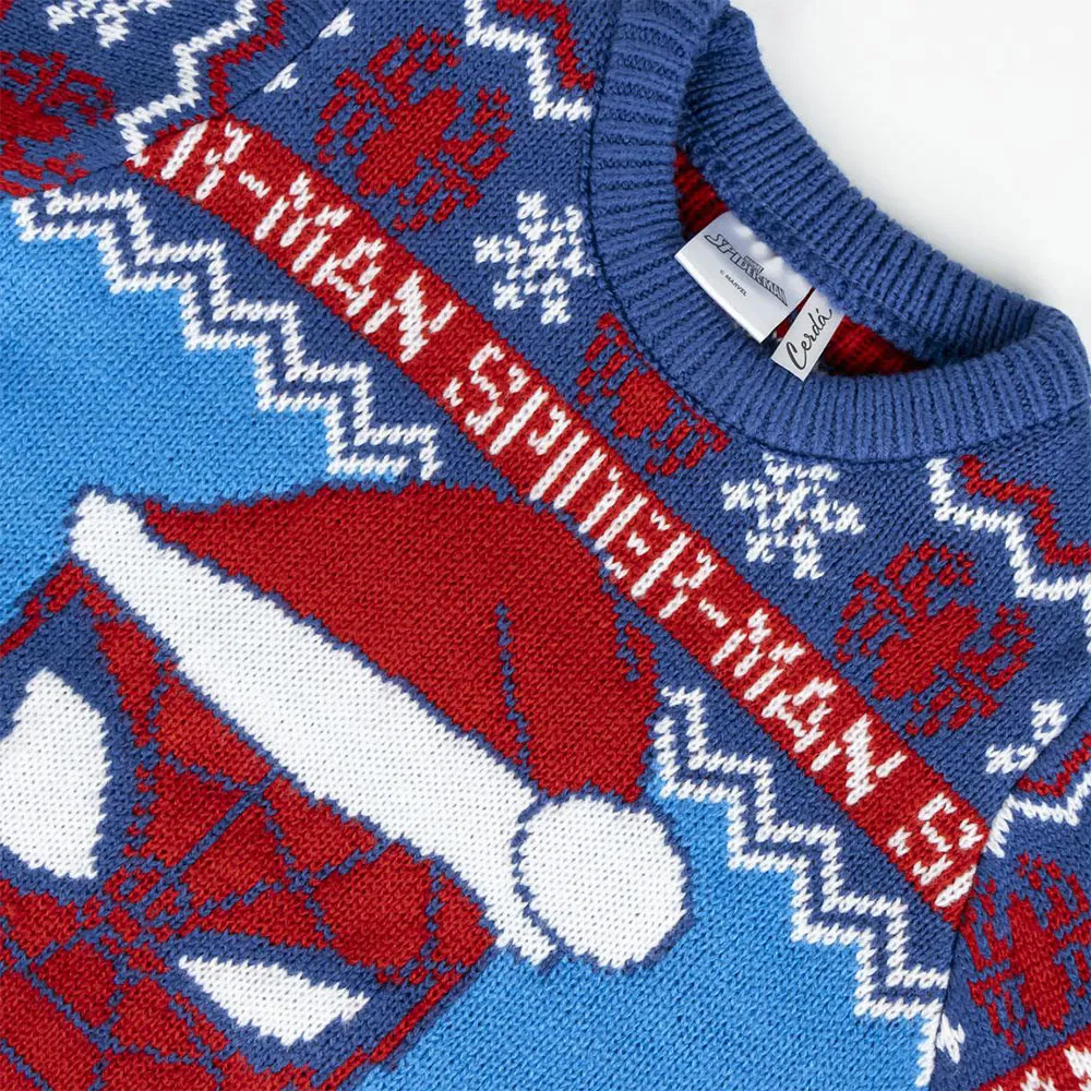Cerda Group Knitted Christmas Spiderman Pullover